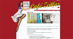 Desktop Screenshot of cafe-zeitlos-bonn.de
